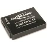 Batteries - Camera Batteries - LiPo Batteries & Chargers Ansmann A-Nik EN EL 12 Compatible