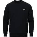 Fred Perry Tops Fred Perry Crew Neck Sweatshirt - Black