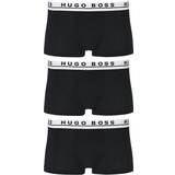 Men's Underwear on sale Hugo Boss Stretch Cotton Trunks 3-pack - Black