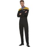 Star Trek Fancy Dresses Fancy Dress Smiffys Star Trek Voyager Operations Uniform Gold & Black