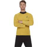 Star Trek Fancy Dresses Fancy Dress Smiffys Star Trek Original Series Command Uniform Gold