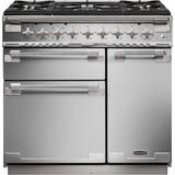 90cm - Electric Ovens Cookers Rangemaster ELS90DFFSS/ Elise 90cm Dual Fuel Stainless Steel