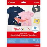 Canon Dark Fabric Iron-on Transfers A4 5-Sheets 160g/m² 5pcs