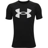 Babies T-shirts Children's Clothing Under Armour Boy's Tech Big Logo T-Shirt - Black/White