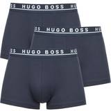 HUGO BOSS Stretch Cotton Trunks 3-pack - Dark Blue