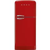 Red frost free fridge freezer Smeg FAB50RRD5 Red