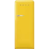 Yellow Freestanding Refrigerators Smeg FAB28RYW5 Yellow