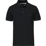 Tommy Hilfiger Men Polo Shirts Tommy Hilfiger Tommy Hilfiger 1985 Slim Fit Polo T-shirt - Black