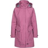 Pink - Women Rain Jackets & Rain Coats Trespass Rainy Day Waterproof Jacket Women's - Mauve
