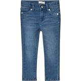Elastane T-shirts Children's Clothing Levi's Kid's 711 Skinny Jeans - Blue (865220010)