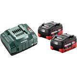 Batteries - Power Tool Chargers Batteries & Chargers Metabo Basic Set 2xLiHD 5.5Ah