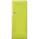 Green Freestanding Refrigerators Smeg FAB28RLI5 Green