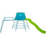 Jungle Gyms - Metal Playground TP Toys Climbing Frame Set with Slide & Jungle Run