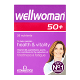 Manganese Vitamins & Minerals Vitabiotics Wellwoman 50+ 30 pcs