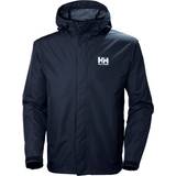 Breathable Rain Jackets & Rain Coats Helly Hansen Men's Seven J Rain Jacket - Navy