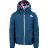 Florals Jackets Children's Clothing The North Face Girls Reversible Perrito Jacket - Blue Wing Teal (C2324100)