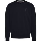 Tommy Hilfiger Men Tops Tommy Hilfiger Regular Fleece Crew Neck Sweater - Black