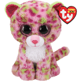 Soft Toys TY Beanie Boos Lainey the Pink Leopard 23cm