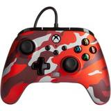 Red - Xbox Series X Gamepads PowerA Enhanced Wired Controller (Xbox Series X/S) - Metallic Red Camo