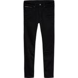 Jeans on sale Tommy Hilfiger Tapered Slim Fit Black Jeans - Black Stretch