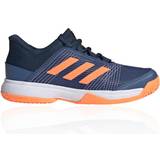 Racket Sport Shoes Children's Shoes adidas Junior Adizero Club - Crew Blue/Screaming Orange/Crew Navy