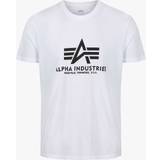 Alpha Industries T-shirts & Tank Tops Alpha Industries Basic Logo T-shirt - White