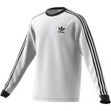 Adidas T-shirts adidas Adicolor Classics 3-Stripes Long Sleeve T-shirt - White