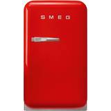 45cm Freestanding Refrigerators Smeg FAB5RRD5 Red