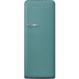 Green Freestanding Refrigerators Smeg FAB28RDEG5 Green