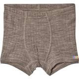 Wool Boxer Shorts Children's Clothing Joha Rib Boxer Shorts - Sesame Melange (86444-122-15587)