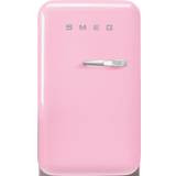 Pink Freestanding Refrigerators Smeg FAB5LPK5 Pink