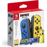 Nintendo switch joy con wireless controller Game Controllers Nintendo Switch Joy-Con Controller Pair: Fortnite Edition - Blue/Yellow
