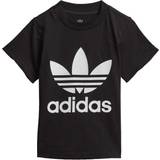 1-3M Tops adidas Infant Trefoil T-shirt - Black/White (DV2829)