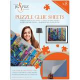 Jigsaw Puzzle Fixative JIg & Puz Puzzle Glue Sheets for 1000 Pieces