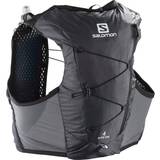 Running Backpacks Salomon Active Skin 4 Set - Black/Black