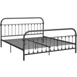 180cm - Double Beds Bed Frames vidaXL Metal 109cm 180x200cm