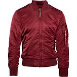 Alpha Industries MA-1 Vf 59 Bomber Jackets - Burgundy Red