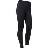Polyester Tights Nike One Training Tights Women - Black/Black/White