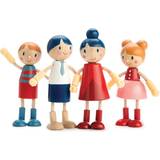 Wooden Toys Toy Figures Tender Family Leaf
