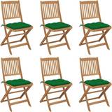 Wood Patio Chairs Garden & Outdoor Furniture vidaXL 3065508 6-pack Garden Dining Chair