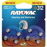 Rayovac Hearing Aids 312 8-pack