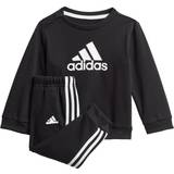Stripes Tracksuits Children's Clothing adidas Infant Badge of Sport French Terry Jogger - Black/White (GM8977)