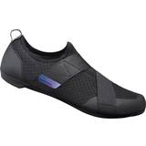 Faux Leather Cycling Shoes Shimano SH-IC100 - Black
