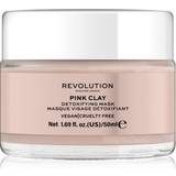 Aloe Vera - Mud Masks Facial Masks Revolution Beauty Pink Clay Detoxifying Face Mask 50ml