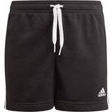 Shorts - Viscose Trousers adidas Girl's Essentials 3-Stripes Shorts - Black/White (GN4057)