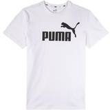 Cotton T-shirts Puma Essential Logo Youth Tee - Puma White (586960-02)