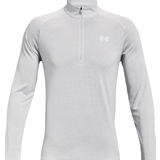 Golf Clothing Under Armour Men's UA Tech ½ Zip Long Sleeve Top - Halo Gray/White