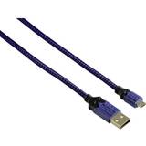 Hama Gaming Accessories Hama PS4 High Quality Charging Cable - Blue/Black