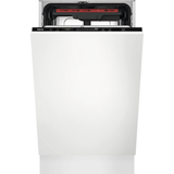 Dishwasher black slimline AEG FSE72507P White