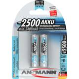 Batteries - Camera Batteries Batteries & Chargers Ansmann NiMH Mignon AA 2500mAh MaxE 2-pack